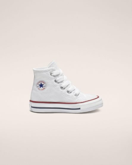 Boys' Converse Chuck Taylor All Star Classic High Top Shoes White | AU 39E68I